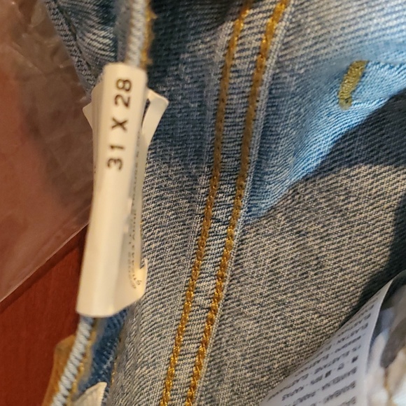 🔥NWT Levis 501 High Rise Skinny Jeans size 31×28 Tango - Picture 9 of 15